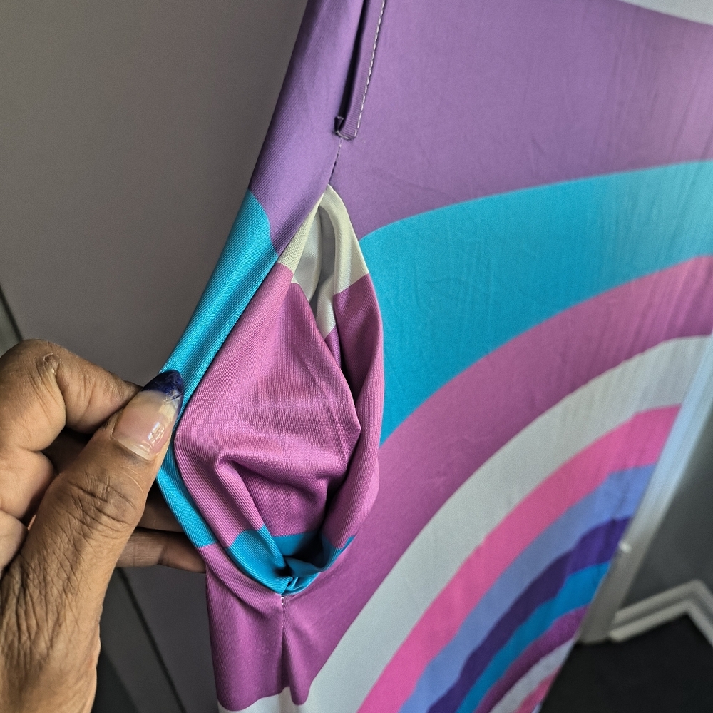 Colorful Striped Fabric